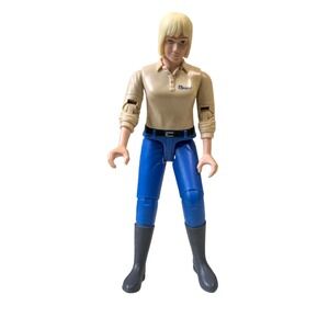 Bruder Bworld Female Horse Rider Action Figure Blonde 1:16 Scale Made in Germany